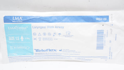 Teleflex ALAA015SU LMA Laryngeal Mask Airway Size 1.5 5-10kg Air<7ml/60cm H2O(x)